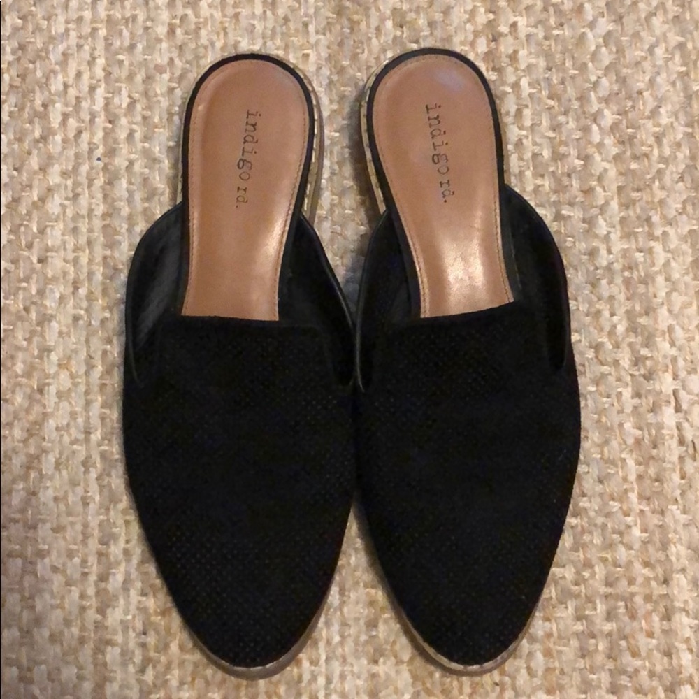 Black Slides Size 8